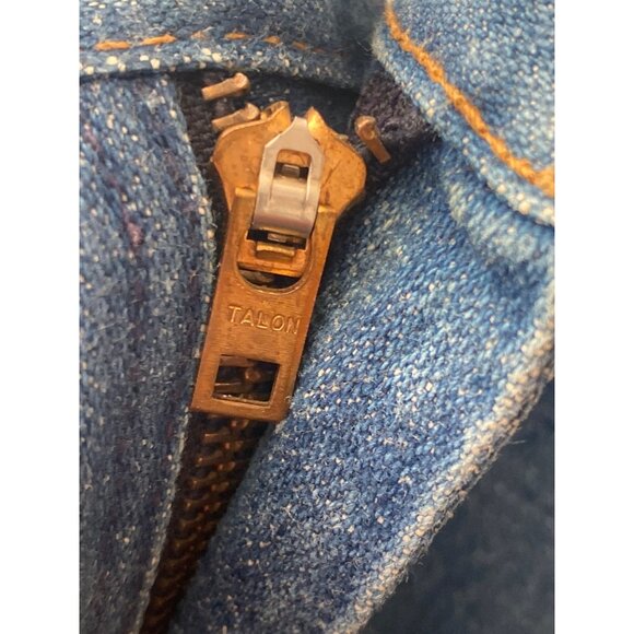 Vintage Wrangler 936DEN Women’s Jeans 31x36 Made in USA Talon 42 Rare Print - Picture 10 of 16